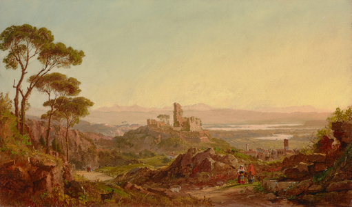 Ruins at Narni, Italy 1875 (Oil on canvas)