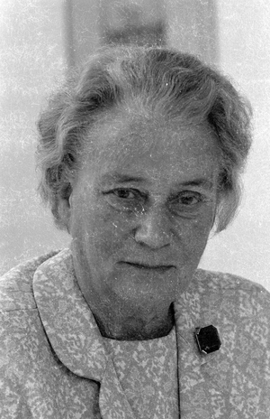 Hilda Heinemann, Bonn, Germany, 1970 (photo)