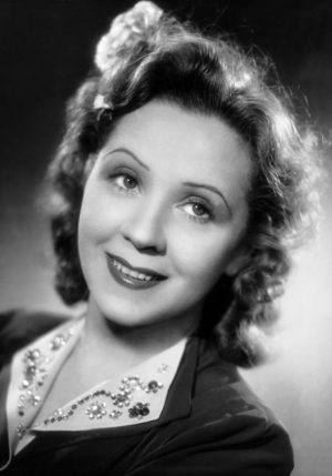 Lucie English in 'A Waltz with You', 1943 (b/w photo)