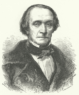 Peter von Cornelius, German painter (engraving)