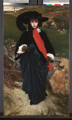 Portrait of May Sartoris, c1860 (oil on canvas)