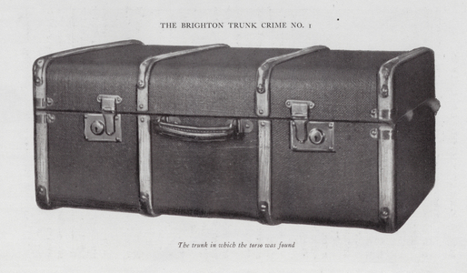 The Brighton Trunk Crime Number One (b/w photo)