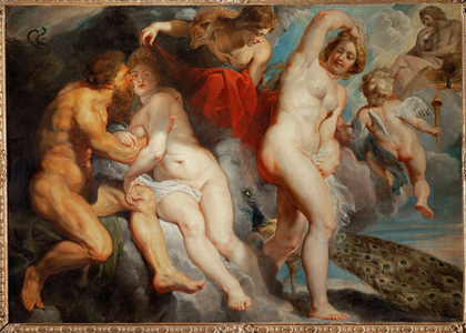 Ixion, Roi des Lapithes, trompe par Junon (painting on canvas)