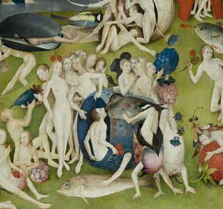 The Garden of Earthly Delights, 1490-1500 (oil on panel) 