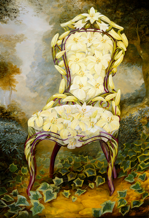 Victoria's Lilies, 2003 (Oil)