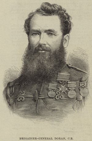 Brigadier-General Doran, CB (engraving)