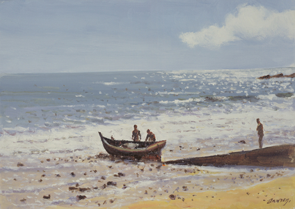 Summer Shores (oil on canvas)