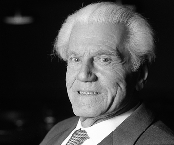 Oslo February 10, 1975. Director Tancred Ibsen …, 1975 (photo)