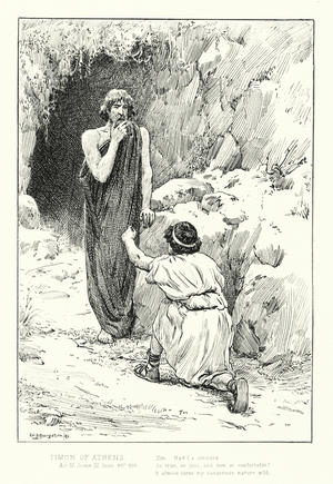 Shakespeare: Timon of Athens (litho)