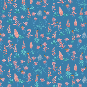 Alpine meadow pattern, 2021 (graphite pencil & digital)