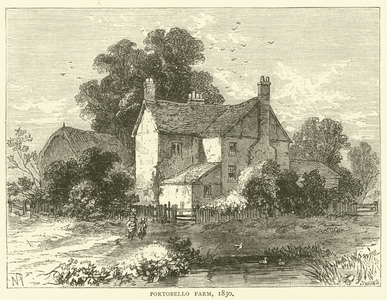 Portobello Farm, 1830 (engraving)