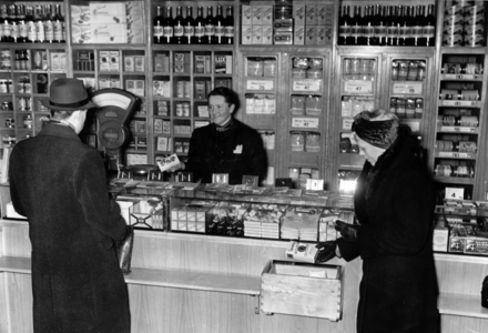 II. WK, grocery store according to Ratio system 1943 (photo)
