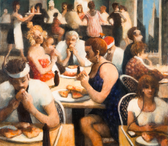Little Italy I, 2010 (oil on canvas)