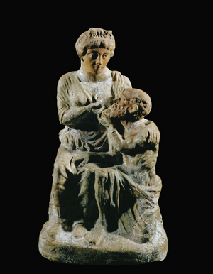 Mykon and Perona - A young woman nurses her father, sentenced to die of starvation
