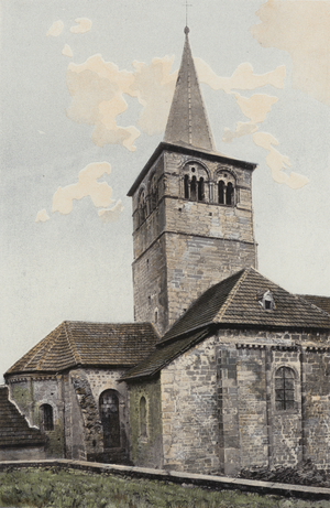 Champ-le-Duc, Eglise, Ensemble S (colour photo)