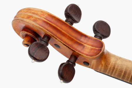 Violin (scroll), Cremona, 'Habeneck', c.1734