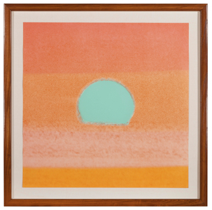 Sunset, 1972 (screenprint)