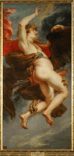 The Rape of Ganymede, 1636-38 (painting on canvas)