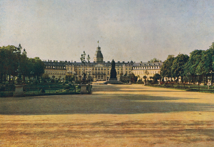 Karlsruhe Palace, Germany (colour photo)