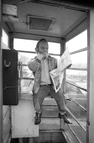 Little Helmut , Helmut Werner 1936 2014 famous clown of the circus Krone, Munich, October 1972 - 1972 …, 1972 (photo)