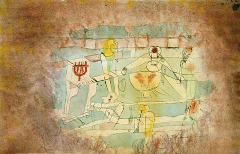 Bad Orchestra 1920 (watercolour)