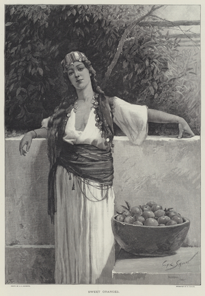 Sweet Oranges (engraving)