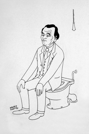 Louis Ferdinand Celine (litho)