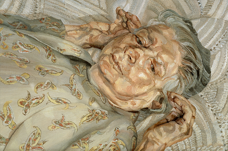 The Painter's Mother Resting II, 1976-77 (oil on canvas)