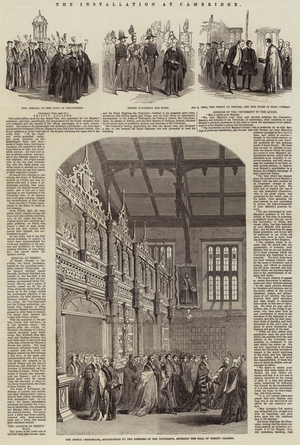 The Installation at Cambridge (engraving)