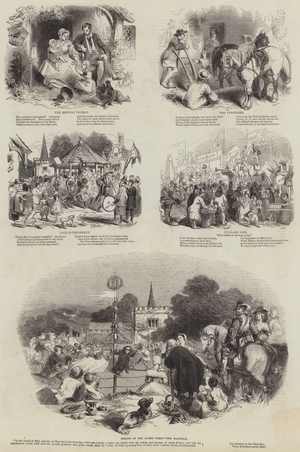 Spring Life in Town and Country (engraving)