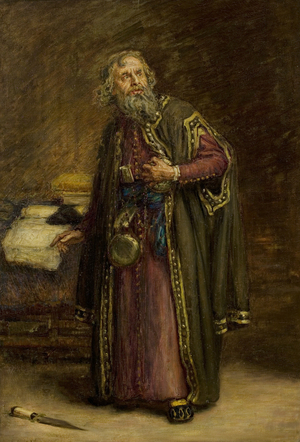 Henry Urwick, as Shylock (oil on canvas)