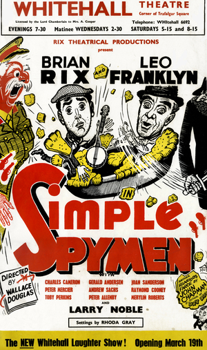 Simple Spymen - play by John Chapman