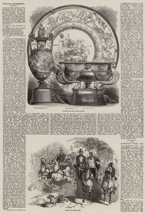 The Goodwood Race, 1859 (engraving)