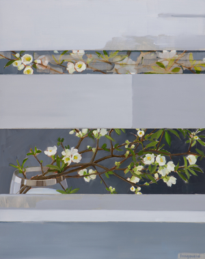 MEDITATION ON IMPERMANENCE, 2020 (OIL ON WOOD PANEL)