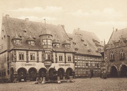 Goslar, Kaiserworth (b/w photo)