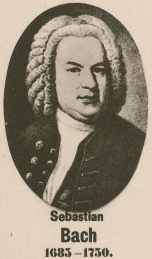 Johann Sebastian Bach (gravure)