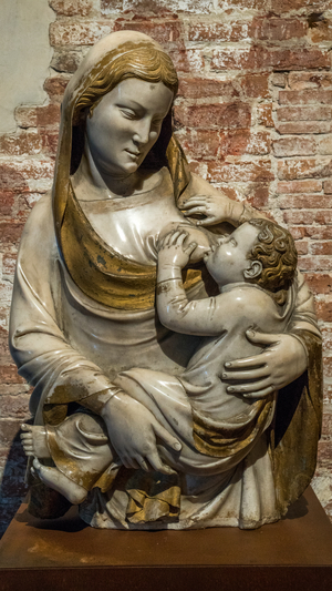 Renaissance - Sculpture: National Museum of San Matteo, Nursing Madonna, Pisa, Italy, 1478-1479