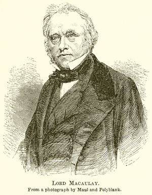 Lord Macaulay (engraving)