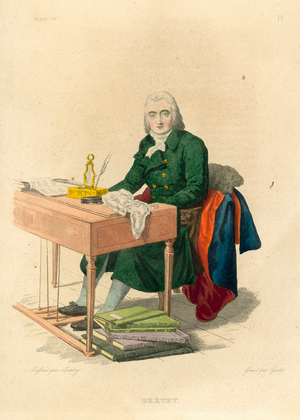 Gretry (coloured engraving)