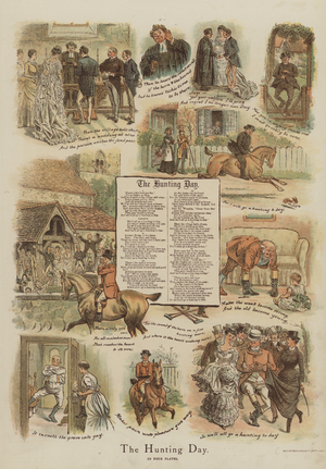 The Hunting Day (chromolitho)