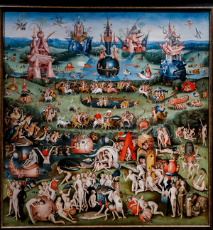 The Garden of Earthly Delight, 1560 (oil on panel)