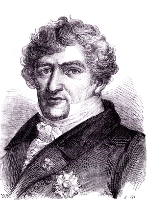 Georges CUVIER, french anatomist and paleontologist. 1869 (engraving)