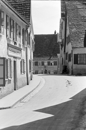 A trip to Giengen, Germany 1930s (b/w photo)