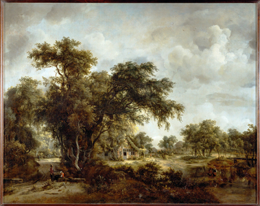 The farmhouse …