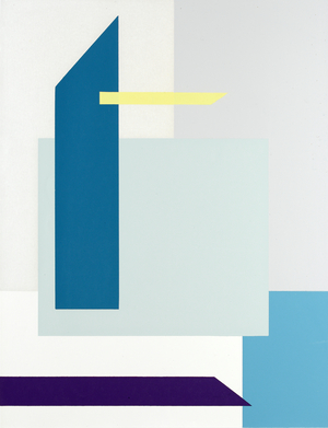 Uprights (unititled), mid-1960s (silkscreen)