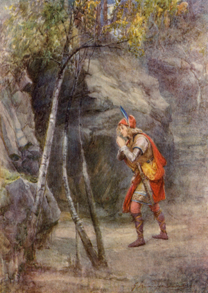 William Shakespeare’s play: Cymbeline (colour litho)
