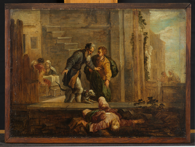Tobit and the Dead Israelite (after Domenico Fetti), 1650-56 (oil on panel)
