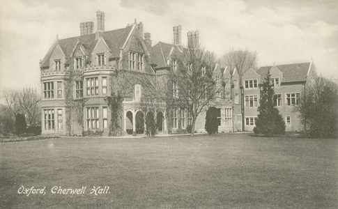 Oxford, Cherwell Hall (b/w photo)