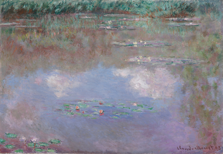 The Water Lily Pond (Clouds), 1903 (oil on canvas)