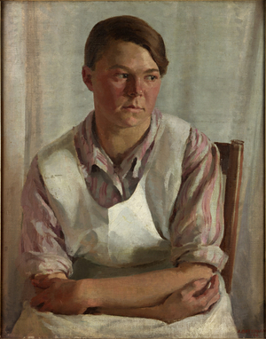 The Cook (oil on canvas)